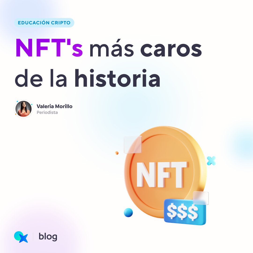 orionx's tweet photo. Los NFTs cada vez son más conocidos y utilizados en el cripto mundo. Has escuchado hablar de ellos? 🤔 Algunos de ellos se han vendido en millones de dólares !! 😱😱😱
Aprende más acá: https://t.co/OEDcRibvxd
#OrionxBlog #NFT #NFTs #cryptocurrency #crypto #cryptomoneda https://t.co/qmbU4u0Uug