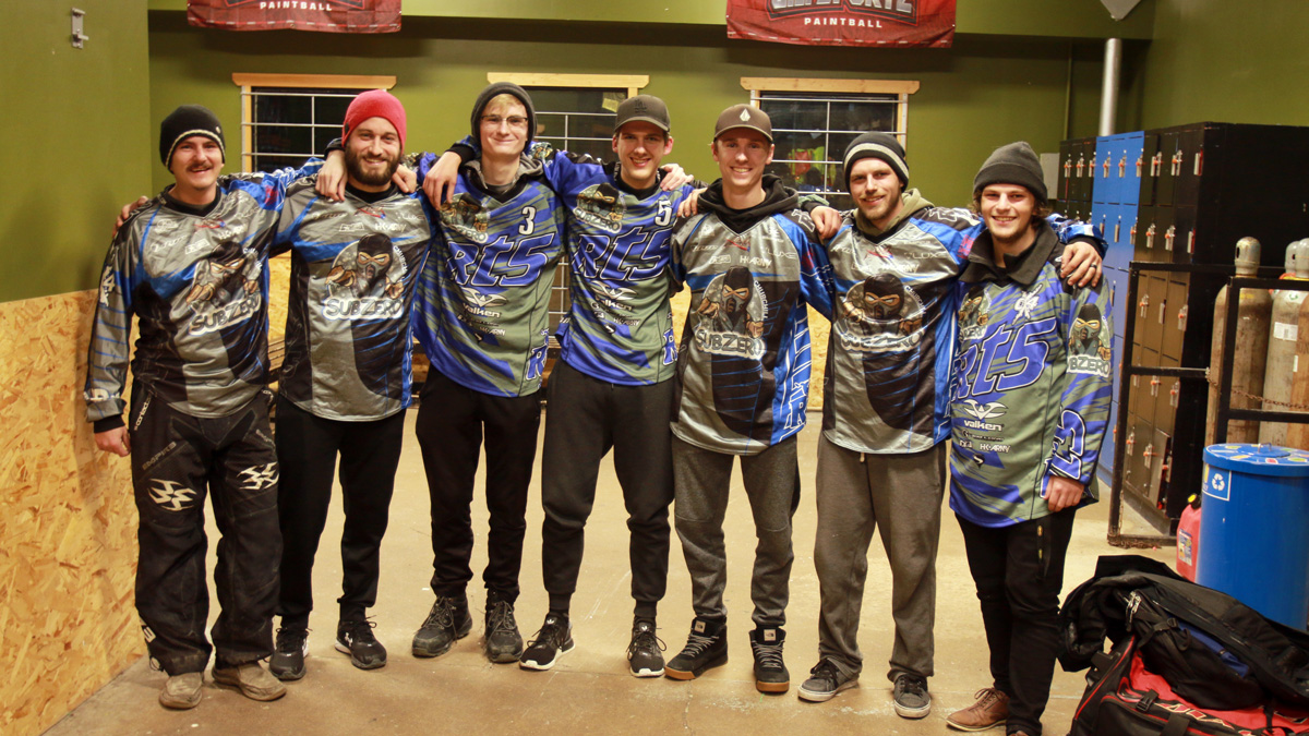 MBPaintball's tweet photo. These guys are off to Edmonton this weekend to compete & prove that Paintball Teams from Manitoba continue to be a force to be reckoned with. We're proud to have such dedicated players training under our roof. Shoot to Win boys!
#PaintballLife #TeamSubZero #Speedball #GotBalls? https://t.co/qNLt2GYiqk