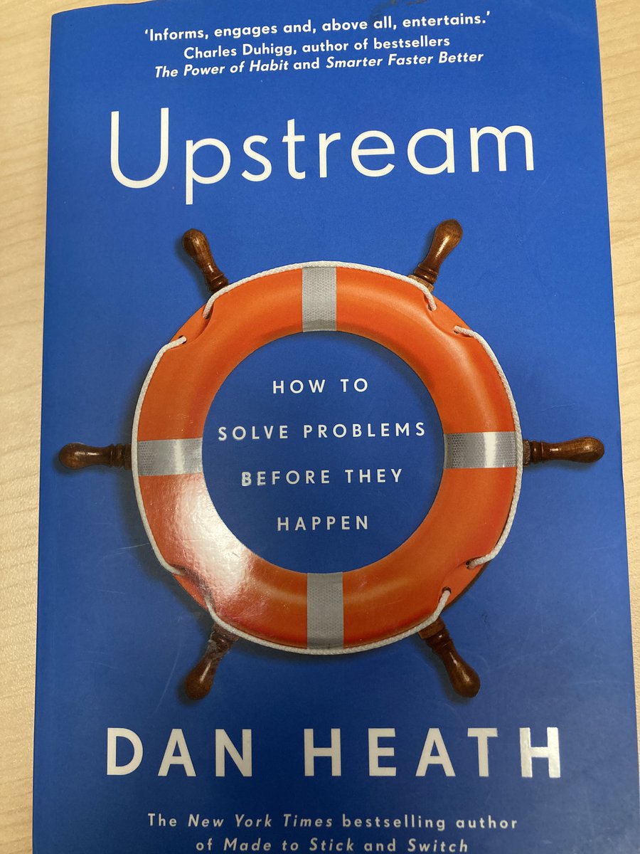 This is a true gem. #Danheath takes a well researched look at why root cause is ignored or overlooked at times. "Tunneling" has become part of my thinking.  A must read!  #LCSDprolearning #ilcsd #booksnap