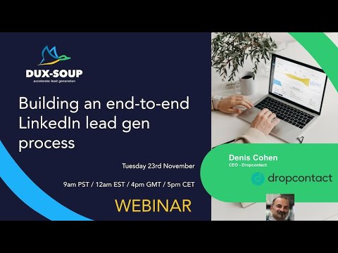 Dux-Soup (@duxquack) on Twitter photo The awesome <a href="/dropcontact_io/">Dropcontact</a> showed us how to use 4 great tools to automate an end to end LinkedIn lead gen stack:
Pipedrive
Dux-Soup
Dropcontact
Lemlist
View it at youtu.be/6oz-7SB-3lw
#dropcontact #pipedrive #lemlist #duxsoup #linkedinautomation #linkedinleadgen The awesome <a href="/dropcontact_io/">Dropcontact</a> showed us how to use 4 great tools to automate an end to end LinkedIn lead gen stack:
Pipedrive
Dux-Soup
Dropcontact
Lemlist
View it at youtu.be/6oz-7SB-3lw
#dropcontact #pipedrive #lemlist #duxsoup #linkedinautomation #linkedinleadgen