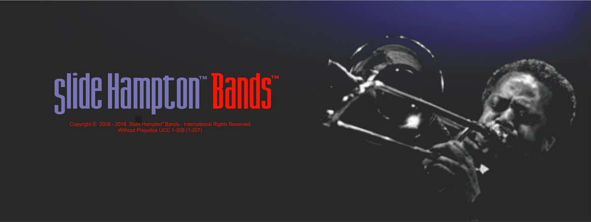 ...Slide and I made concerted efforts to do this while he was with us and now it's my job.  Big Band, World of 'Bones, etc. will now be Slide Hampton Legacy Bands™© All international rights reserved {177 countries}