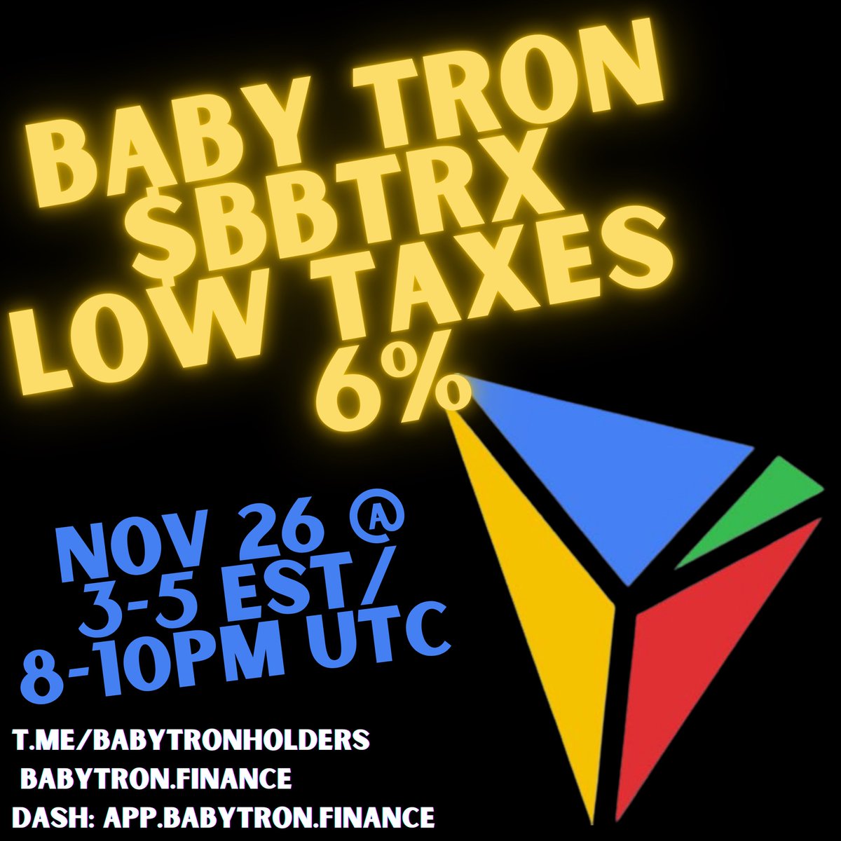 OfficialBabyTRX's tweet photo. @APompliano HA HA Yasssseee. Bitcoin and eth and BBTRX BABYTRON for me 💖🍁on thanksgiving in US 

https://t.co/AatKkRD8CE

#TRON #passiverewardsinTRX #bbtrx #BSCGem #BSCGems https://t.co/zpc9v1J3kD