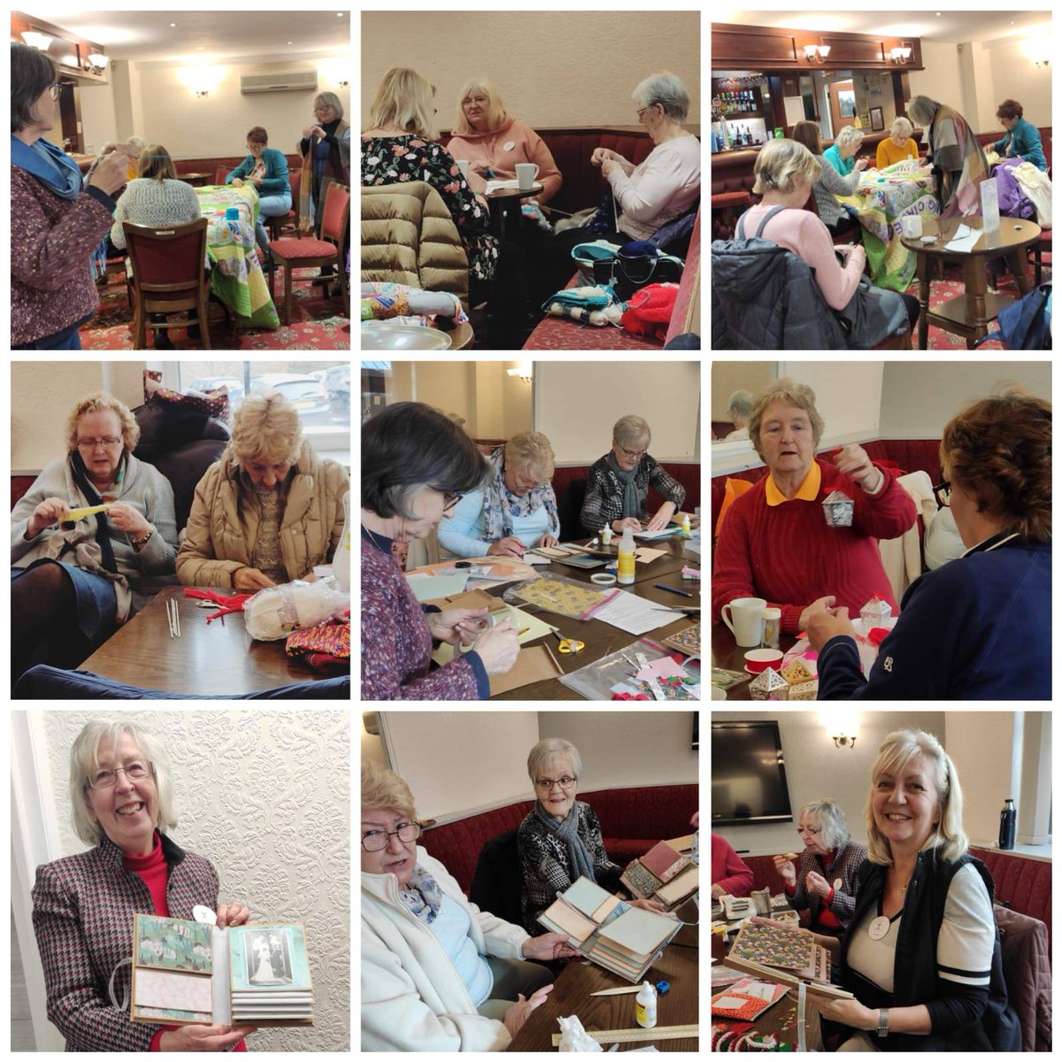 Some glimpses from our session this past Thursday. Lots of smiling faces and lovely crafts! 💕😊😊

Would you like to come by for our crafting sessions on Tuesday or Thursday? All are welcome, bring a project along or join in some of the projects we have ongoing! ☺️☺️☺️