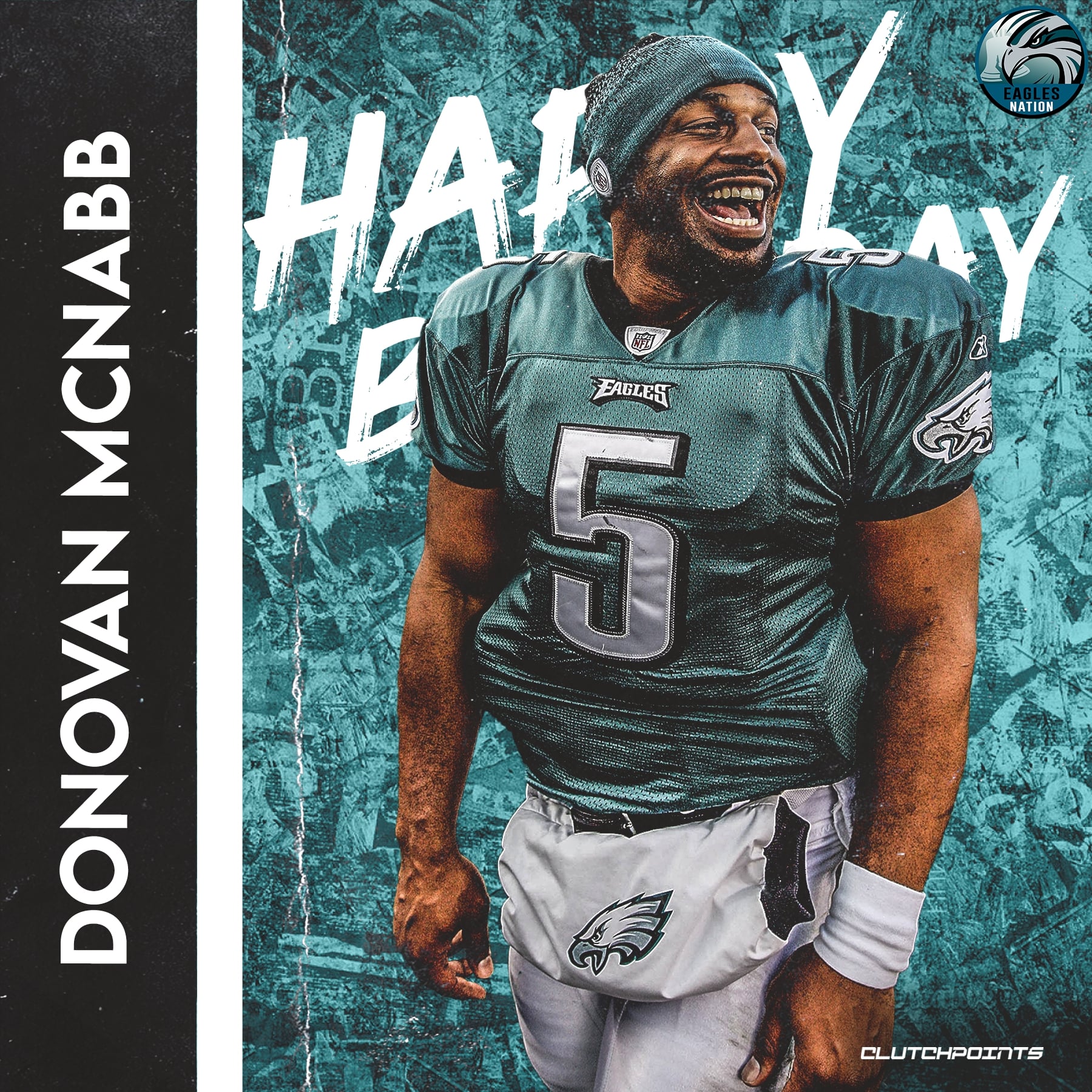 Join Eagles Nation in greeting 6x Pro Bowler Donovan McNabb a happy 45th birthday!  