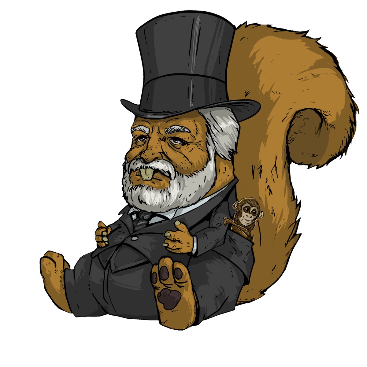 SquirrelsNFT's tweet photo. Hey @garyvee, the IMX Zombie Squirrels would welcome you with open arms!

We have a lot in common actually.

-We love to drink red fluids and collect stuff (like brains) 

AND we're releasing a book + playable cardgame!

You can still mint zombiefrens on https://t.co/cdmF0HoNBp https://t.co/BYiJ52dta9