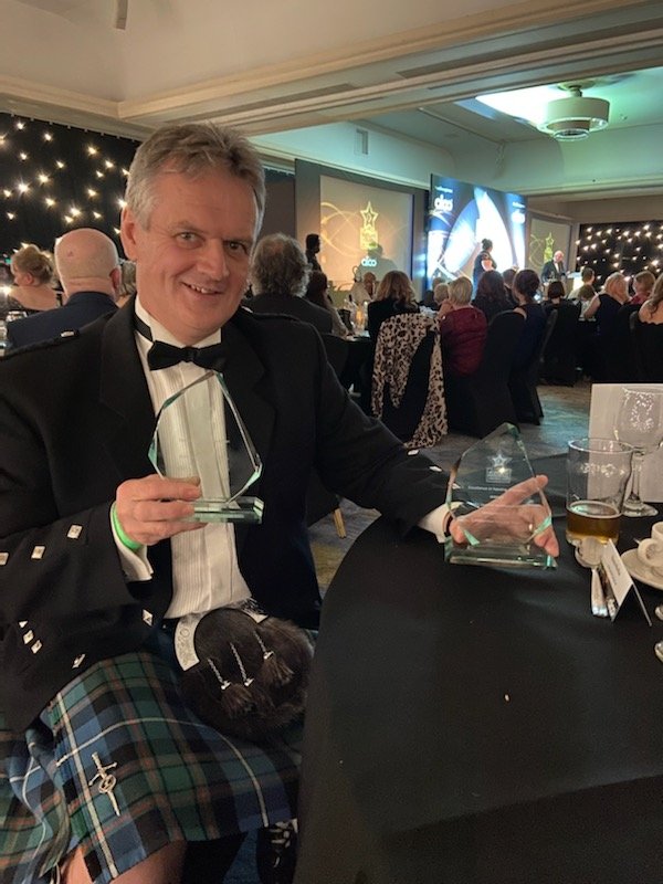 Top evening at #CIHScotAwards - not one but TWO awards for our projects with #Highlands communities! Housing #innovation in #Aviemore &amp; #regeneration in #Gairloch. So brill to see #communityled development recognised. Thank you to ALL involved! #affordablehousing