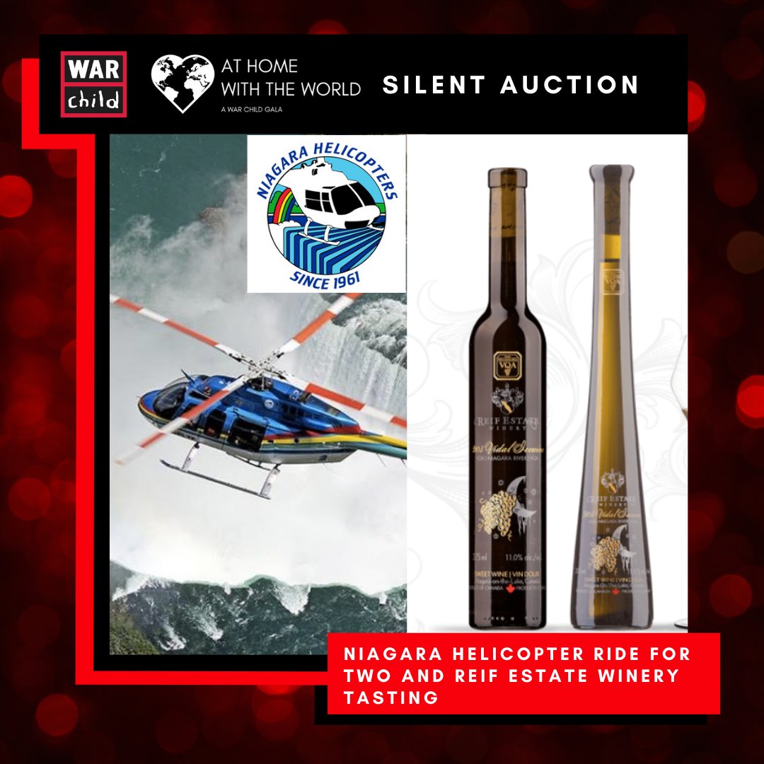 WarChildUSA's tweet photo. Looking for a unique gift for that hard to buy for person on your holiday list? Our #AtHomeWithTheWorld silent #auction has some fantastic gifts and experiences for you to bid on!
Visit https://t.co/P9m1Oo99Au to view all our amazing offerings. Bidding closes at 3pm December 8. https://t.co/agb1Qmw2nb