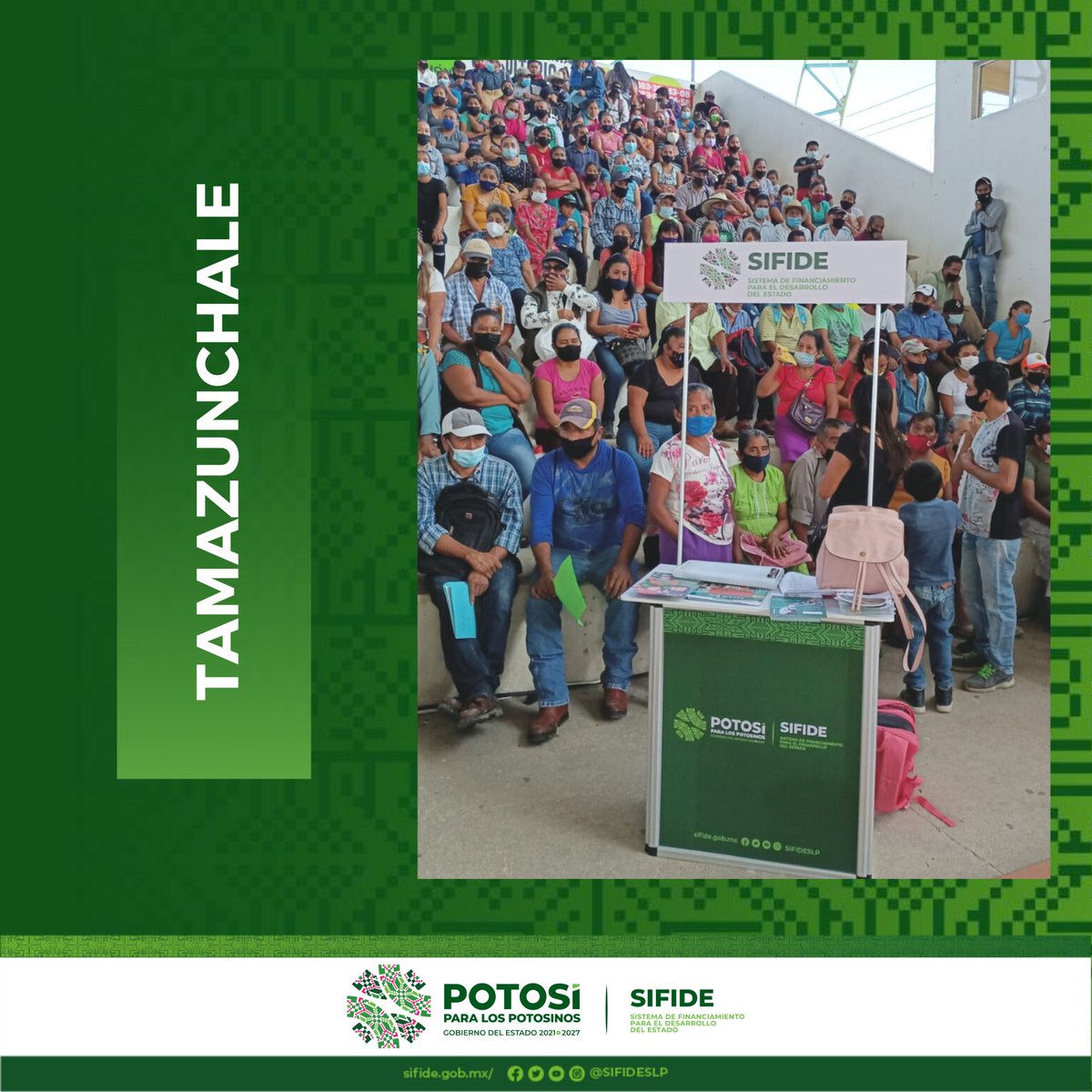 sifideteapoya's tweet photo. Con nuestro Módulo de #SIFIDE acompañamos al Gobernador Ricardo Gallardo (@RGC_Mx) por diferentes municipios de #SanLuisPotosí. ¡Acércate al #MóduloSIFIDE cuando visitemos tu comunidad!

#PotosíParaLosPotosinos
#SIFIDESLP
#créditos @lilimalvido @GobEdoSLP https://t.co/OrfrBFabKQ