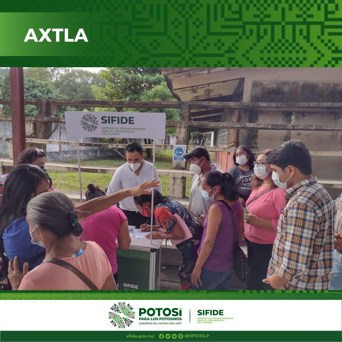 sifideteapoya's tweet photo. Con nuestro Módulo de #SIFIDE acompañamos al Gobernador Ricardo Gallardo (@RGC_Mx) por diferentes municipios de #SanLuisPotosí. ¡Acércate al #MóduloSIFIDE cuando visitemos tu comunidad!

#PotosíParaLosPotosinos
#SIFIDESLP
#créditos @lilimalvido @GobEdoSLP https://t.co/OrfrBFabKQ