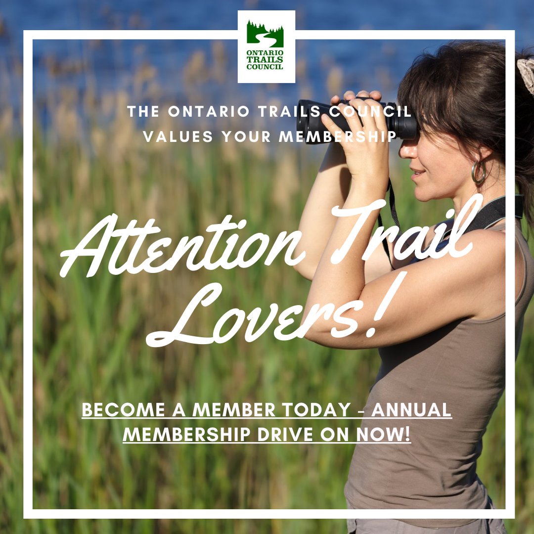 trailheadon's tweet photo. At Ontario Trails we work to create a safe enjoyable trail environment for everyone. Consider a membership today. For current members and trail use groups it's renewal time for the 2022 Membership year. If you are past due in 2021, call 613.484.1140 https://t.co/U9xYcgEbQD https://t.co/b3ljzp5Uq3