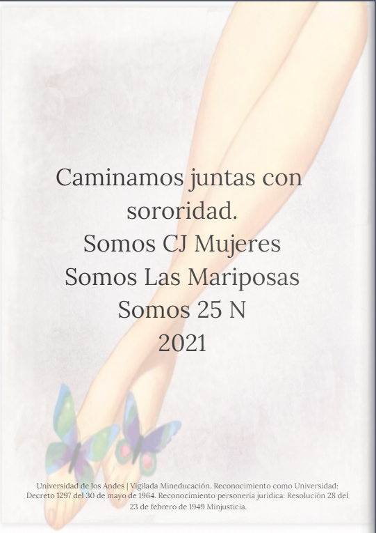 #25N Día Internacional de la Eliminación de la Violencia contra las #mujeres. 
- CJ Mujeres: comprometidas con la erradicación de todo tipo de #violencia y discriminación de #género. ¡Sé parte del cambio!
📣 Revista Las Mariposas, edición 2: bit.ly/3DNKKhr
<a href="/AngelaYepes11/">Angela Yepes</a>