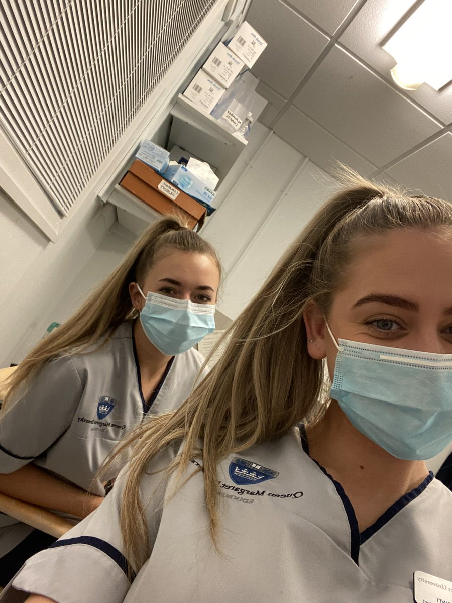 CaitlinSlt's tweet photo. Penultimate placement complete 😱 our first adult acute placement was such an interesting experience &amp; I’m so grateful to have been on a peer placement with my bestie @catherineb_slt🥰 only 1 more placement left! #SLT2B https://t.co/og2i3mImzh