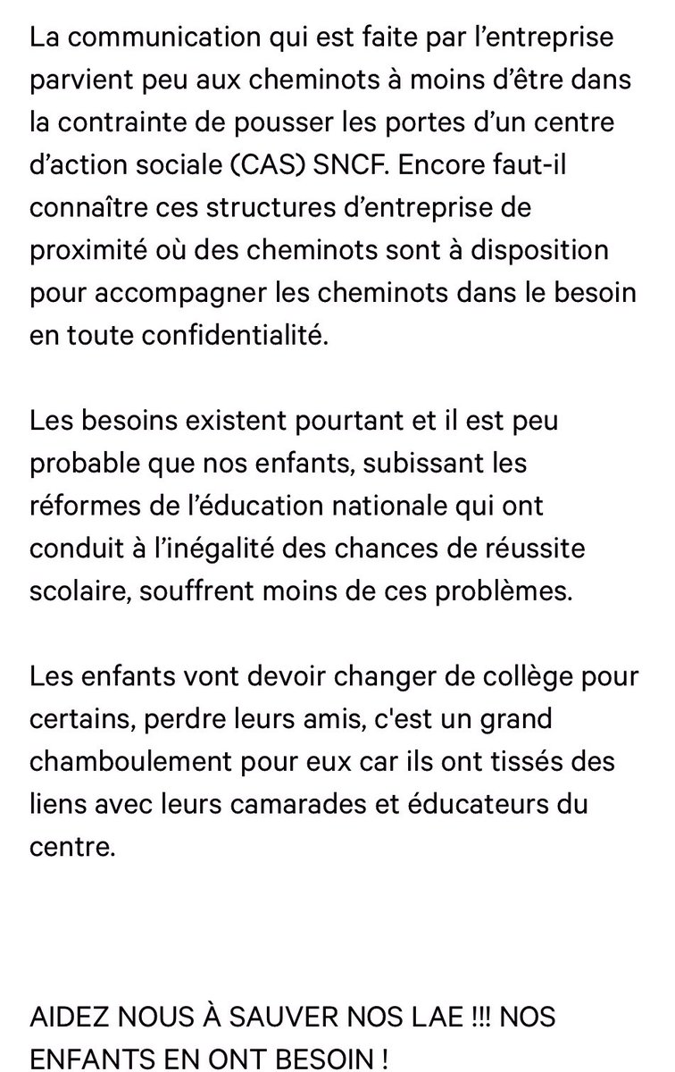 SmileyTrains's tweet photo. Stop à l'argent à tout prix sur le dos du social ! 😠

Pour connaître des personnes ayant bénéficié des structures dont il est question dans cette pétition, accepter leur suppression c'est condamner des gamins. La Sncf doit garder ses MAE ! 🔽⤵️

https://t.co/4gqcR8FAhA https://t.co/Mv1jeoKwK9