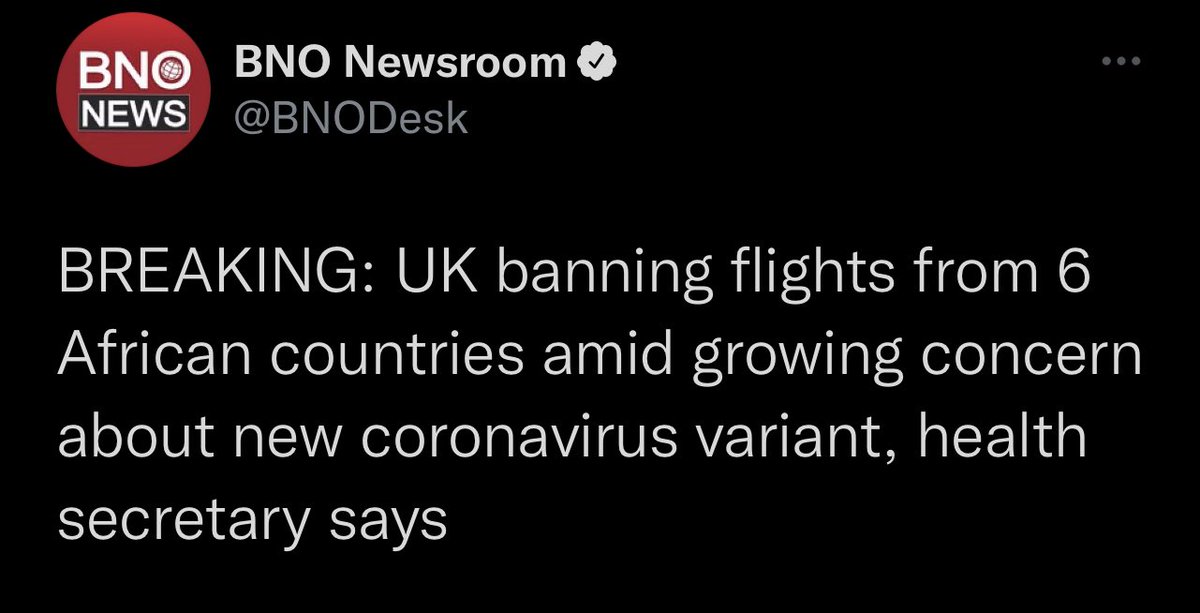 jaimylepaquet's tweet image. Réaction ce soir UK 🏴󠁧󠁢󠁥󠁮󠁧󠁿 et Israël 🇮🇱 face au nouveau variant B.1.1.529:
  Travel Ban
 #fastanswer