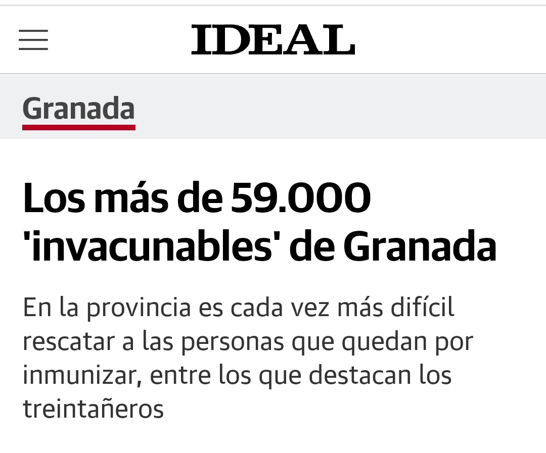 Salgo en el periódico de Granada.