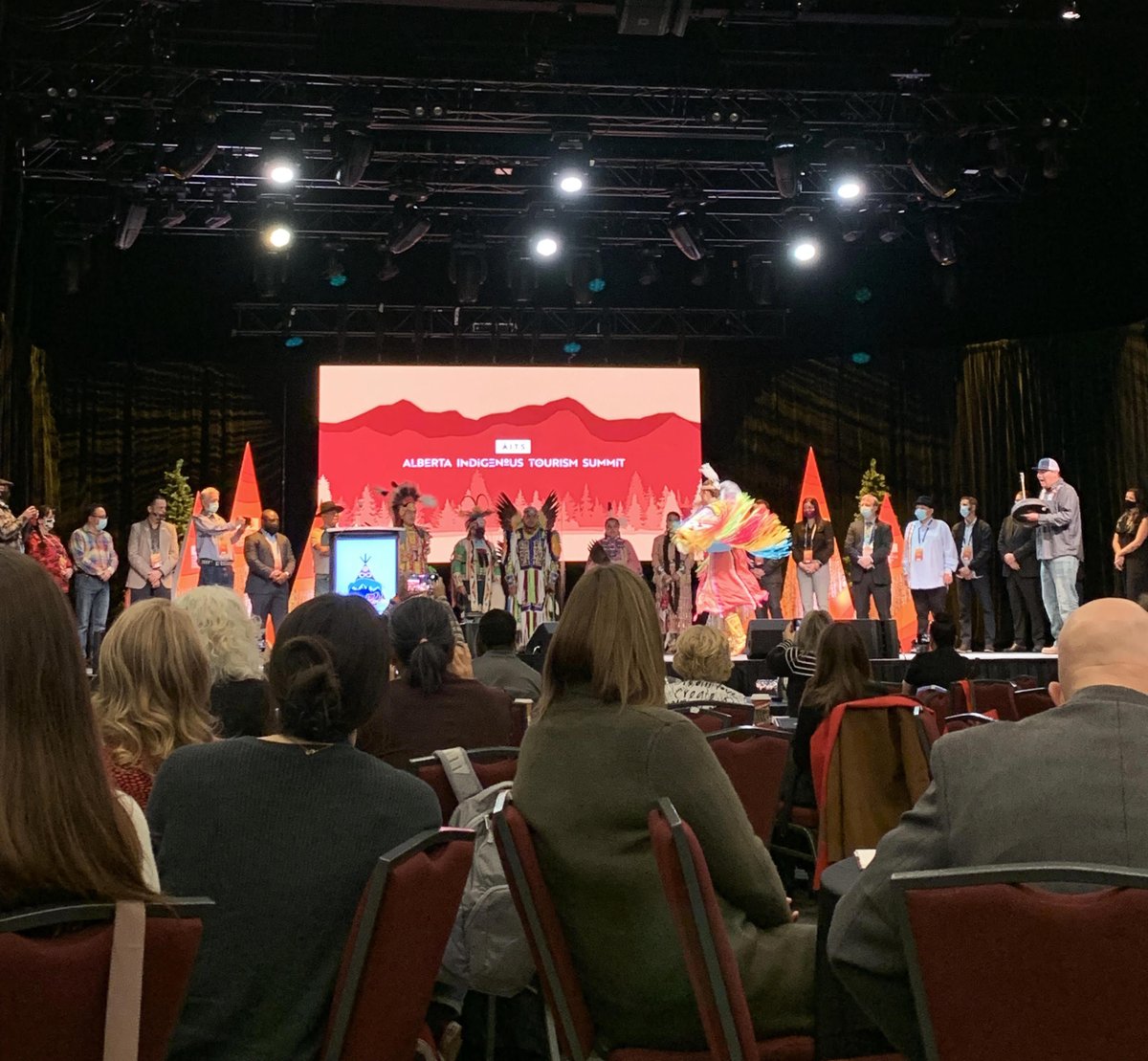 Our Tourism team is attending the 3rd annual Alberta Indigenous Tourism Summit this week on Tsuut’ina First Nation, presented by <a href="/IndigenousAB/">IndigenousAlberta</a>. This is an incredible opportunity to connect our region to the Indigenous tourism sector. #DestinationIndigenous  #AITS