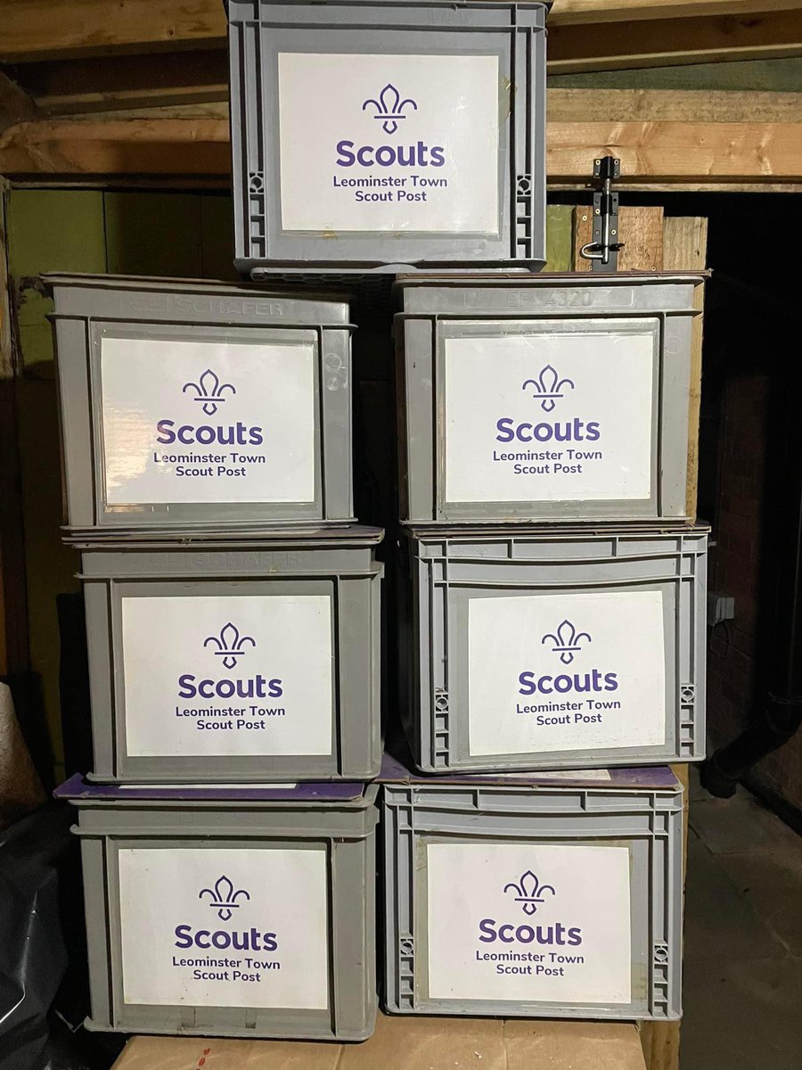 Getting excited! Boxes go out Saturday. #scoutpost #scoutinginleominster 📮✉️