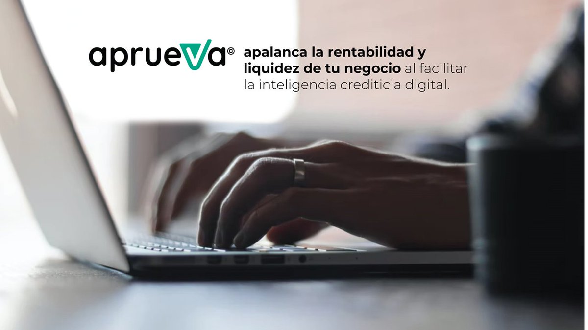 [P] APRUEVA Botón Digital de Crédito en línea. Da soluciones de crédito en punto de venta. Integrando a negocios, con instituciones financieras, en línea, tiempo real, digitalmente, desde todo dispositivo móvil. 

Más información: bit.ly/32mRrcn