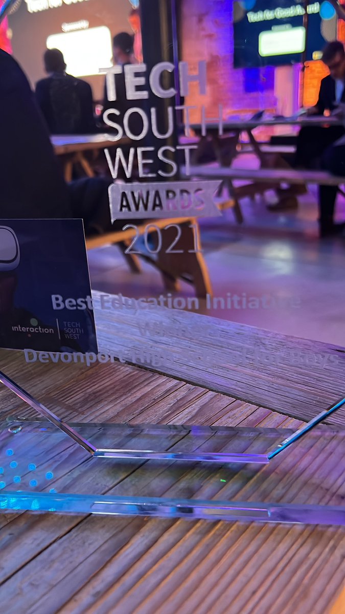 clairegowland's tweet photo. Winners!!! Best education initiative @TechSWofficial #techswawards @DHSBoys https://t.co/QKLuNYFPti