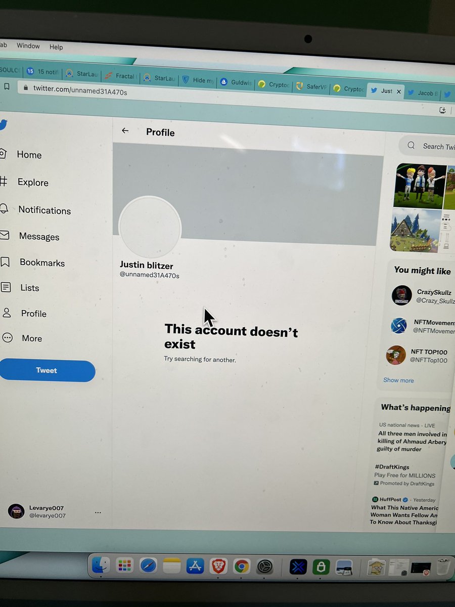 go2nft's tweet photo. @BlitzerJustin HELLO NFT COMMUNITY! You should know that @BlitzerJustin scammed 300 plus people ON THANKSGIVING! 90% new to the space!!! 90ETH almost 500,000 if you keep quite you are part of the problem! We are coming. @garyvee @JRNYclub @NFT @CybercrimeCID @FBI @BAYCAT https://t.co/DbZdwPUoEq