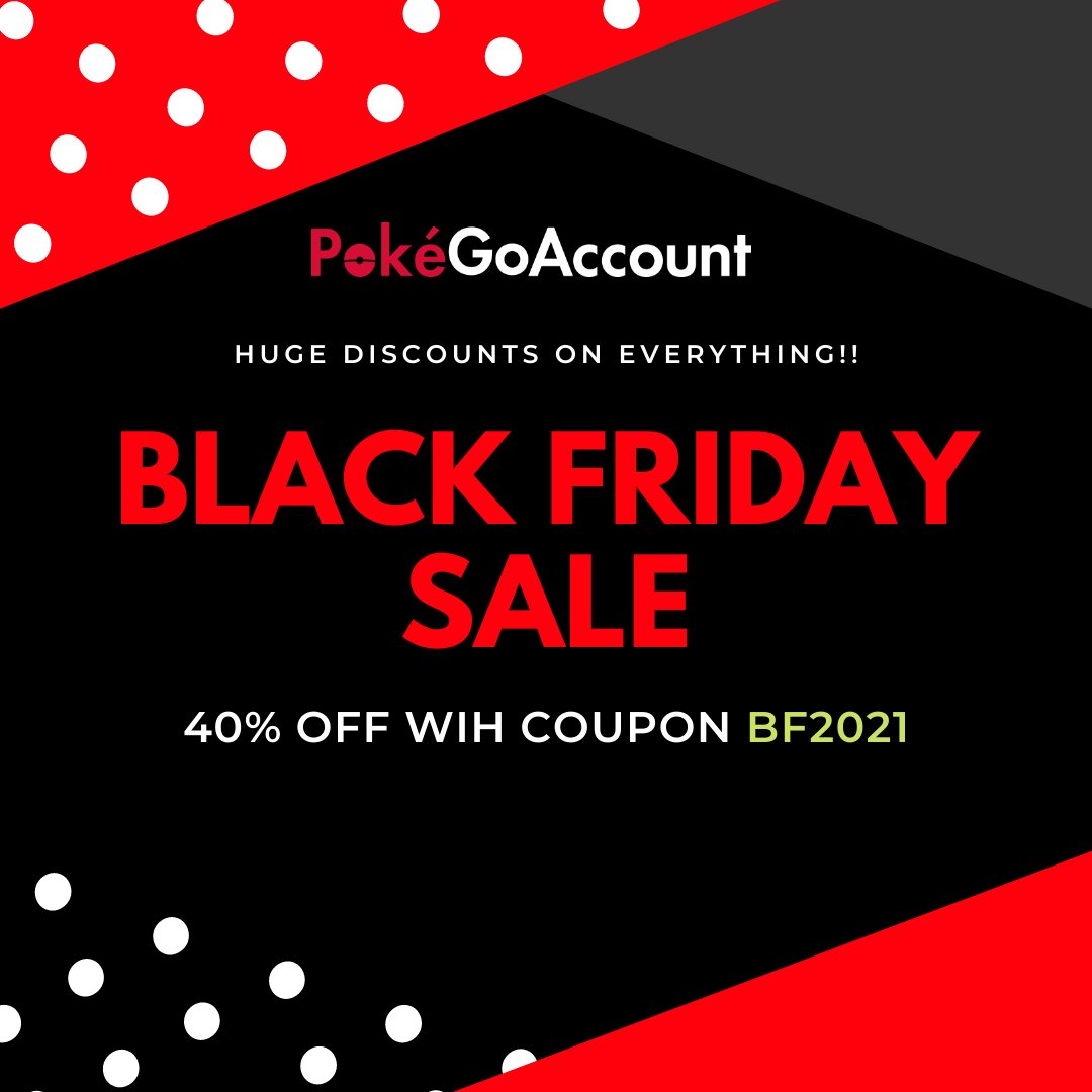 🥳 BLACK FRIDAY SALE!! LIMITED STOCK AVAILABLE

#PokemonGO #Pokemon #PoGO