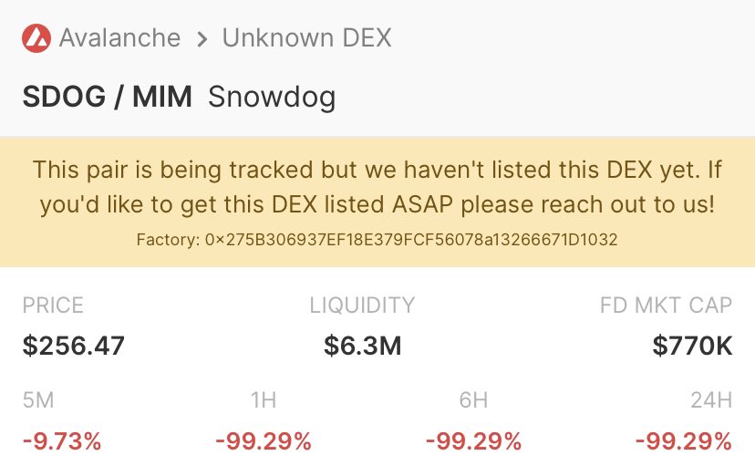 TheWarrior_75's tweet image. @SnowdogDAO  c’est magique d’organiser un rug en l’annonçant en avance à tout le monde avec l’horaire précis. Vraiment chapeau. Félicitations aux winners et courage à ceux qui ont perdus tout  (en fait sûrement 99,9% des gens) #SDOG #ForkOHM #rugpull
