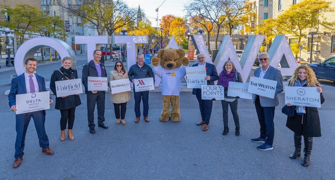 Breausie's tweet photo. Book a CHEO Dream Room at any Marriott International hotel in Ottawa or Gatineau staying on Dec 11, 2021 through the CHEO Link and 100% of the room revenue will be donated to the Children’s Hospital of Eastern Ontario.            CHEO Reservation Link:
https://t.co/xenBStMluS https://t.co/c9F0GuTqhz