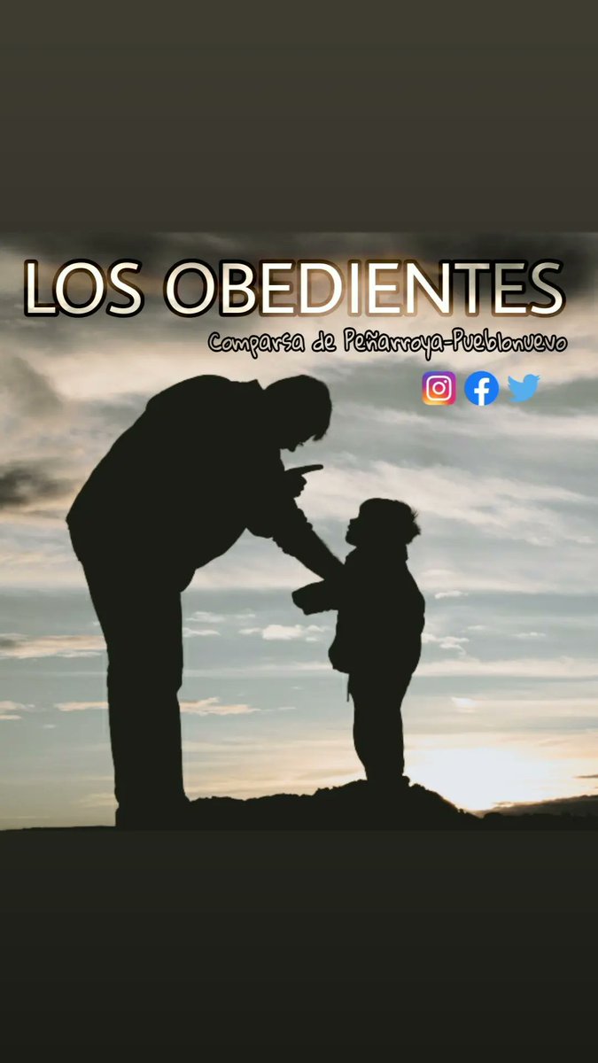 Buenas noches.

Despues de un año atípico en el que no pudimos disfrutar de lo que más nos gusta, llegó el momento de deciros que el próximo año seremos "Los Obedientes"