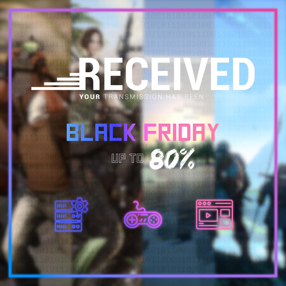 So schnell ging es, normalerweise ist der Black Friday bereits vorbei, aber bei uns geht er eine Woche lang 😉 Alle Informationen zu unseren Rabatten findet ihr auf unserer Webseite.
received.eu/blackfriday-de…
#blackfriday #hosting #received #gaming #vps #rabatte