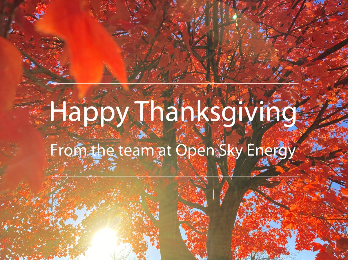 Open_Sky_Energy's tweet photo. Thank you for following as well as for your business. We are grateful. https://t.co/RypeVSbdin