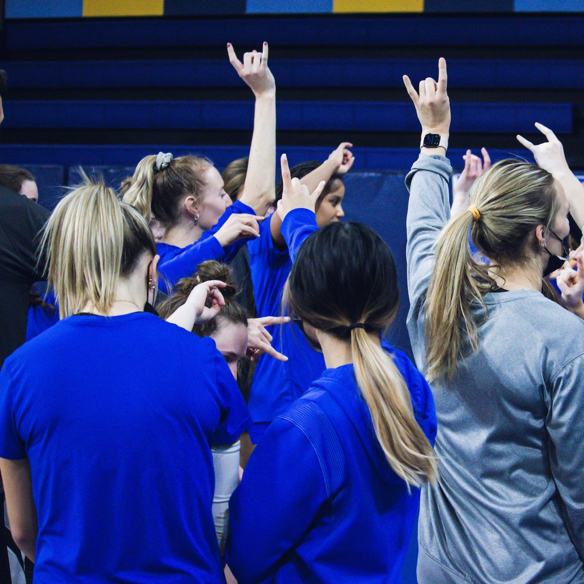 DePaulVball's tweet photo. Final preparations ✔️

No. 4 seed DePaul meets top-seeded Creighton in the #BIGEASTvb semifinals tomorrow afternoon at 3 p.m. 

#dpuvb https://t.co/CeJ2kMt2kg