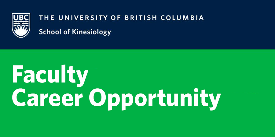 UBCKin's tweet photo. Position: Tenure-Track Assistant Professor in Race, Ethics and Physical Culture.

Submit complete applications by January 30, 2022.

https://t.co/Ux1bxVQ3Go

#ubc #ubckin https://t.co/0FHiRxVXQe
