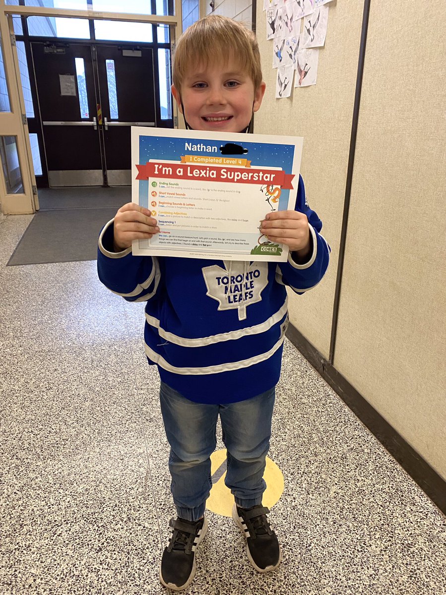 We celebrated not one but TWO <a href="/JackMinerJags/">Jack Miner Public School</a> Lexia Superstars today! Way to go! <a href="/MichaelHuggard/">M Huggard</a> @MikeWil03652704 <a href="/BethAdlam/">Beth Adlam</a>