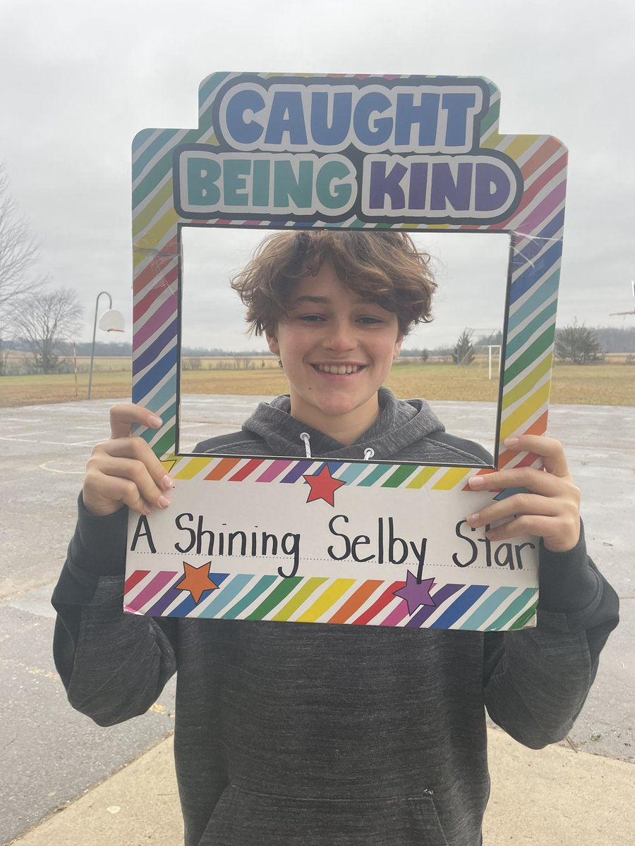 Way to go Emmett, Zoey and Ollie who were caught being kind! <a href="/selbyschool/">Selby Public School</a>