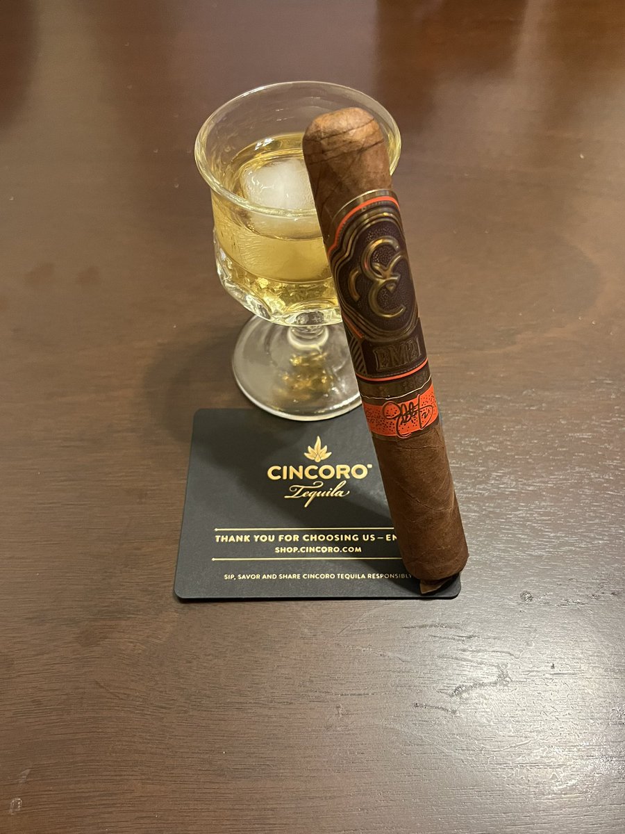 <a href="/Cincoro/">Cincoro</a> and a EM21 <a href="/EricMetcalf21/">Eric Metcalf</a> cigar from <a href="/prohibcigars/">prohibitioncigars</a>  when you know you know.