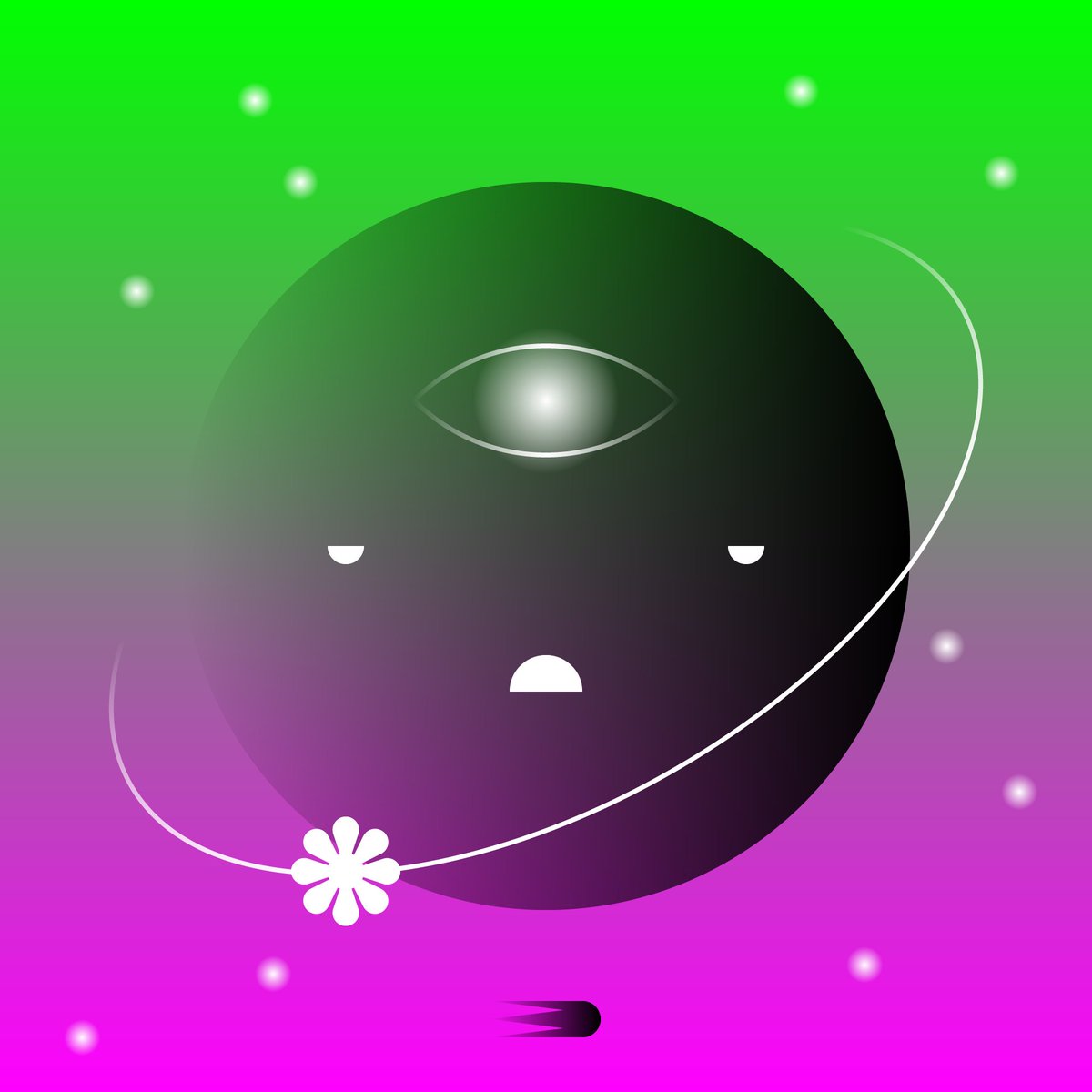 There were some creatures among them, who contemplated the flow of essence, being in goodness or anxious sadness. Their half-opened eyes expressed peace and humility. Such RGBilleneals floated in the ether of being.

Sad Eyes value chances are 20/57

#NFT #NFTdrop #NFTcommunity