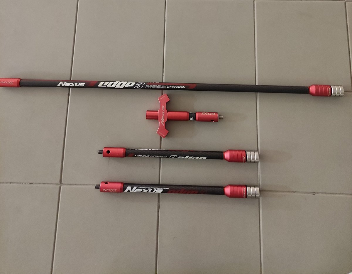 Nova aquisição / New acquisition

Infitec Nexus Edge 3

#bow #archery #archer #TARGET #worldarchery #targetarchery #arqueiro #stabilizer #arrow #sport #sports #recurvebow #InfitecArchery #recurve #tirocomarco