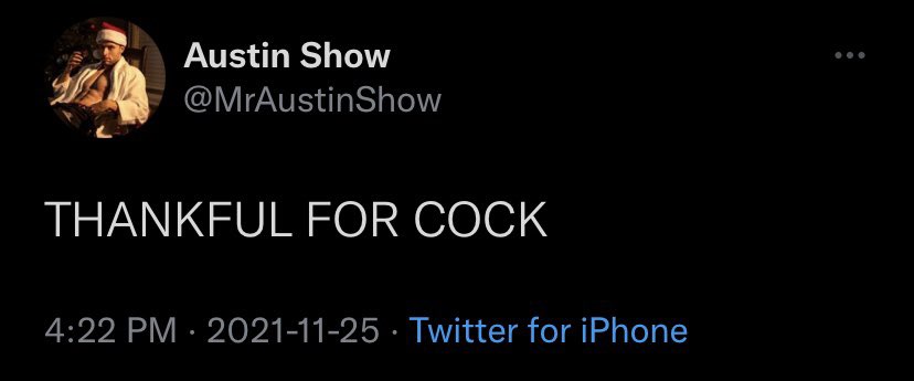 gray690's tweet photo. @MrAustinShow But its such a good tweet https://t.co/S3zhpdNYe4