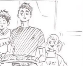 Thinking about them cooking together.  idk why I'm on such an Osamu Yachi kick. 