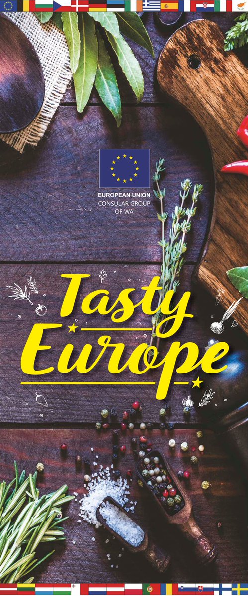 🥐Calling all foodies in WA!  
🥘Get yourself down to Gov. House Gardens for the World of Food Festival !
🍕This year the EU will be present with its own stall along with national food stalls from many 🇪🇺countries
 🧀Just stop by to take a peak &amp; pick up our Tasty Europe booklet!
