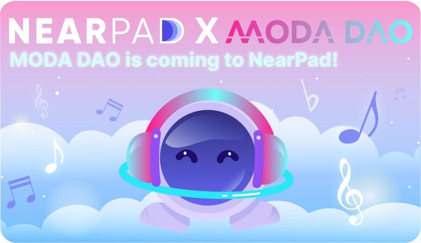 near_legendary's tweet photo. @NearPad x MODA DAO.

MODA DAO: is a DAO which allows you to connect to the music industry without intermediaries "middleman", and is comming to NearPad.

Check it out on: https://t.co/GaSEJxCSrr https://t.co/NFVj7xAHcb