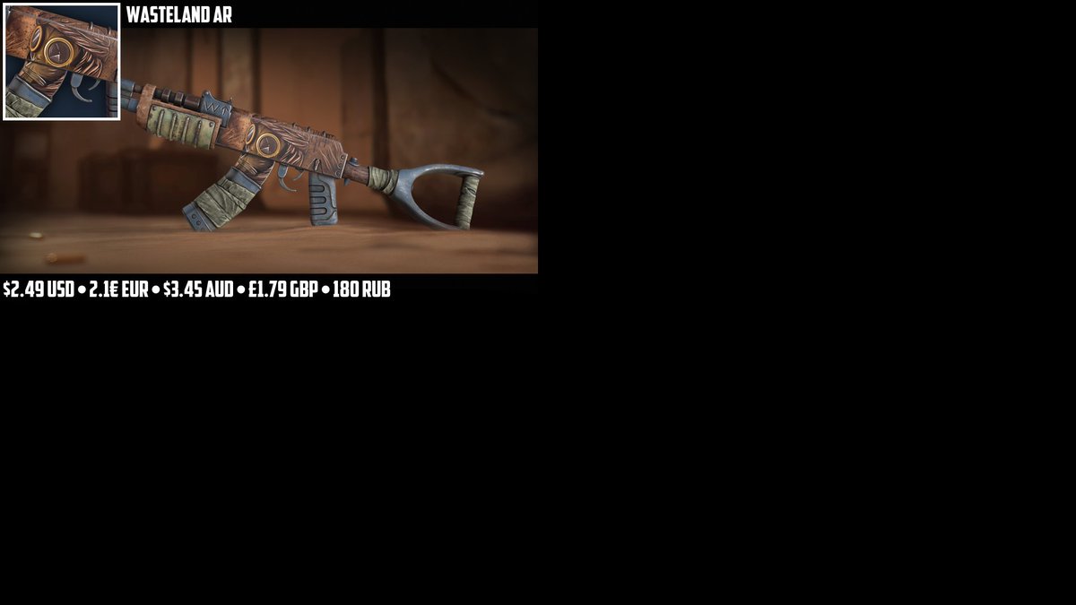 🚨 NEW ITEM STORE 🚨
store.steampowered.com/itemstore/2524…
#rust #playrust #rustskins #rustworkshop