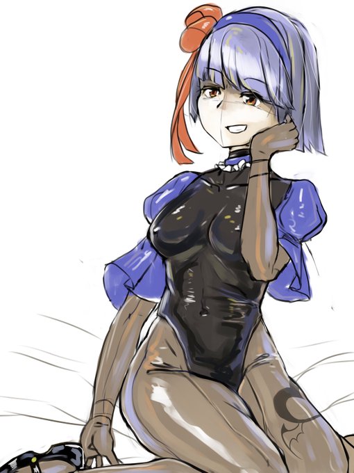 退魔師の戦闘服的なやつ(妖魔の体液防止のためにラバー製云々みたいなやつ) 