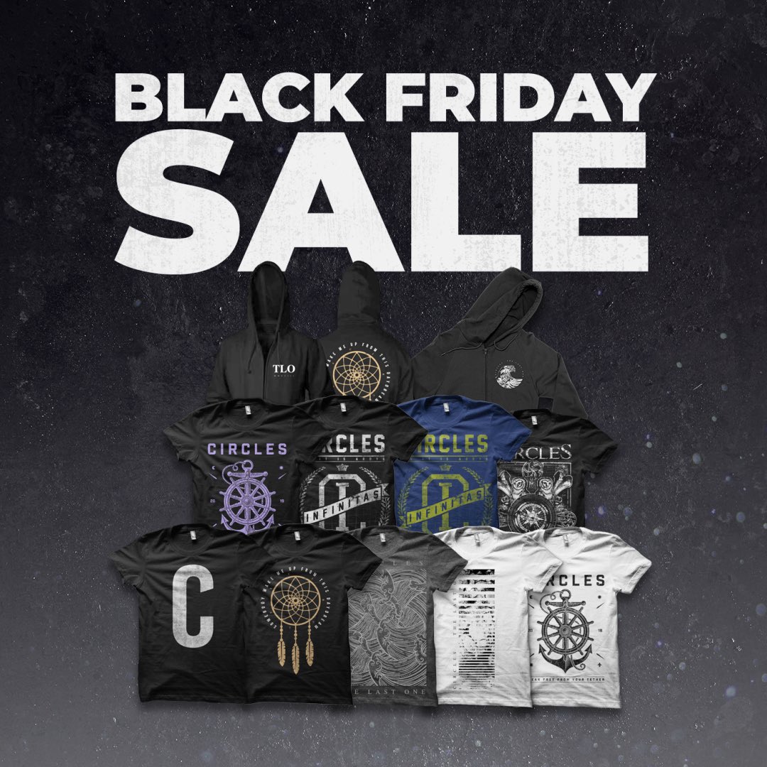 #BlackFriday Sale in our store for the next 7 days. No checkout codes, all stock priced to clear. circlesstore.bigcartel.com