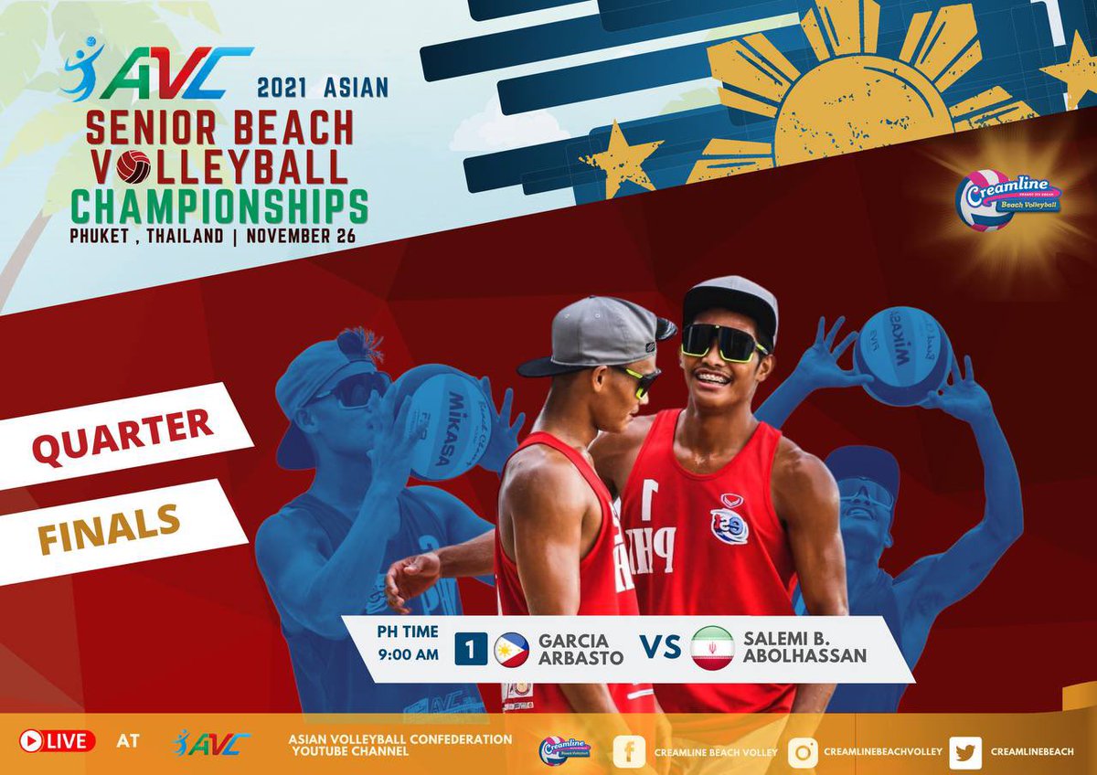 Creamline Beach Volleyball tweet media