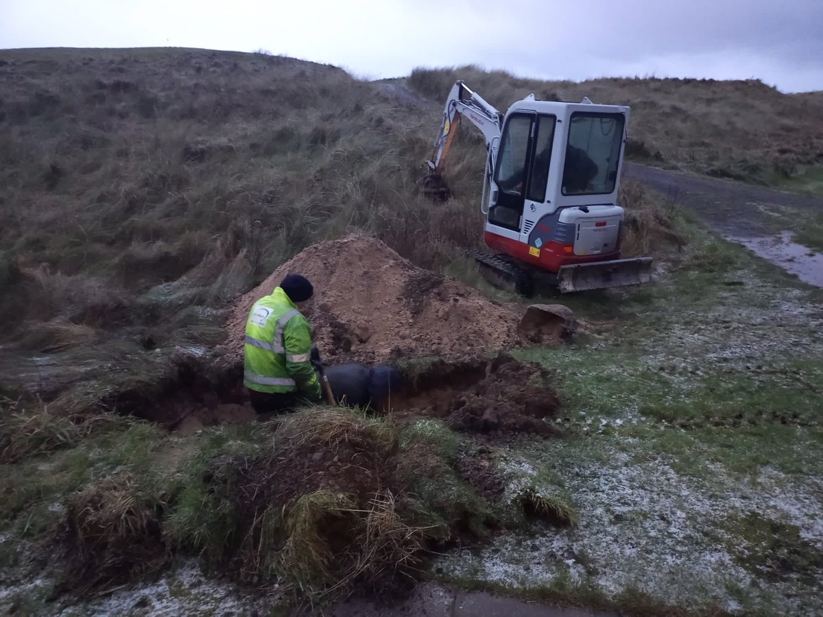 FraserburghGolf's tweet photo. Milestone event here at Fraserburgh today with excavation work commencing on our new irrigation system. 

The foresight shown by all concerned to approve this new state of the art system will enhance the existing wonderful experience here over the Corbiehill links 🙌🙌🙌⛳️⛳️⛳️ https://t.co/3AoirhiUX9