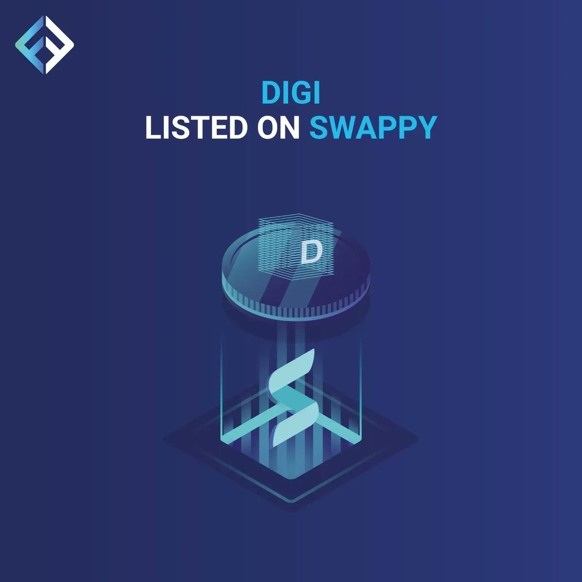 ForintFinance's tweet photo. 📢#DIGIBLE has been listed on #SWAPPY, the new #multichain platform of #FORINTFINANCE!
➡️ https://t.co/tsN332uLng
“Creativity is contagious. Pass it on.”
#DIGIBLE #ForintFinance #Blockchain #Crypto #listing #teamwork #thebest #thequickest #creativity #thefuture https://t.co/1238ceDXQE