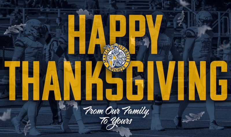 Marian Football tweet media