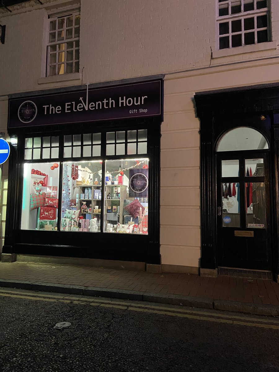 Xmas window done