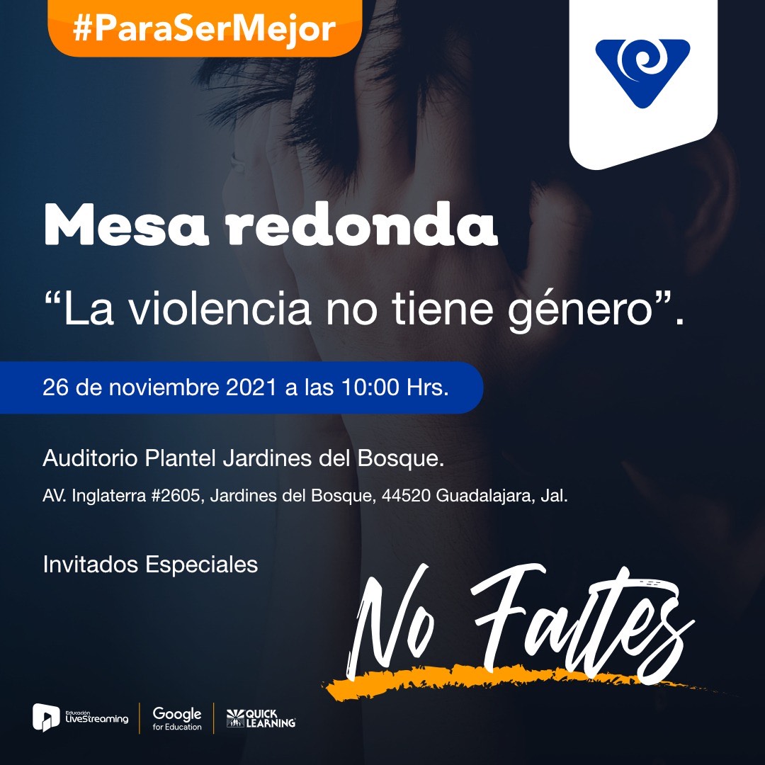 El día de mañana viviremos nuestra segunda Mesa Redonda; La violencia no tiene género, en la cual tocaremos temas de bastante importancia en la actualidad en nuestra sociedad.🧔🏻‍♂️👩🏼‍🦰👴🏻👵🏾
¡No te lo pierdas el Live, directo en Facebook!🌐